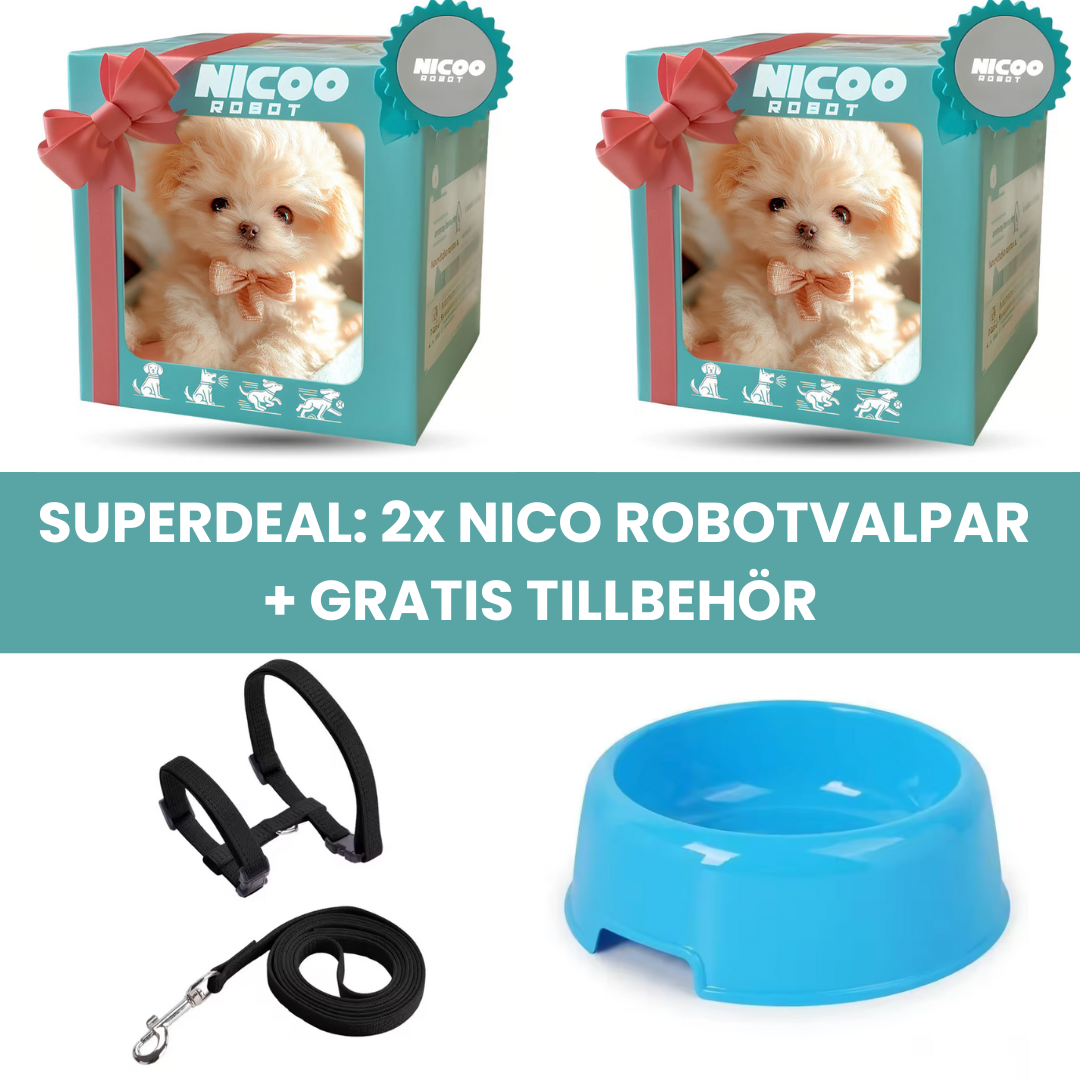 Gi barnet ditt en gledeskaper – Møt Nico the Robot Puppy!