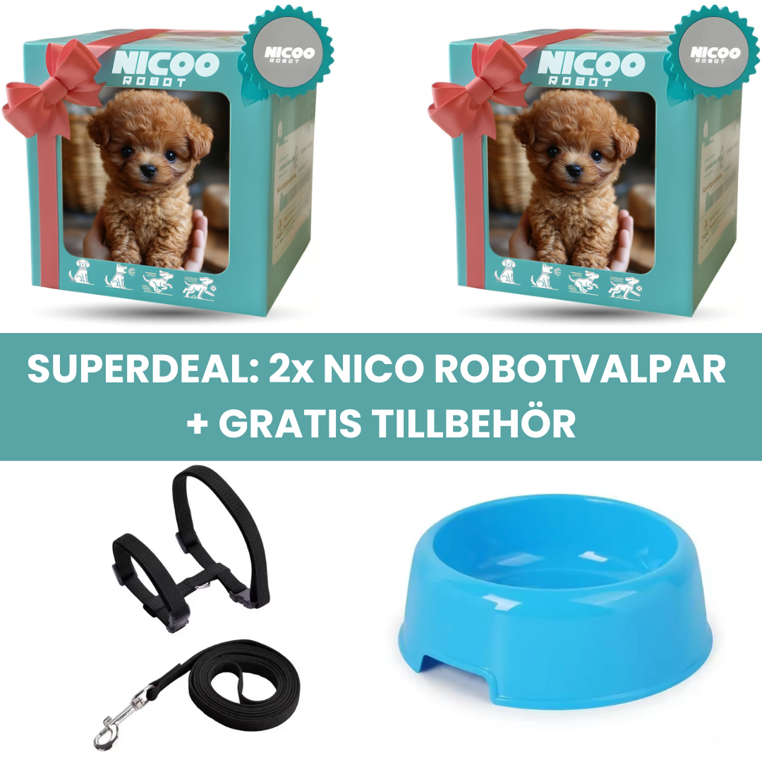 Gi barnet ditt en gledeskaper – Møt Nico the Robot Puppy!