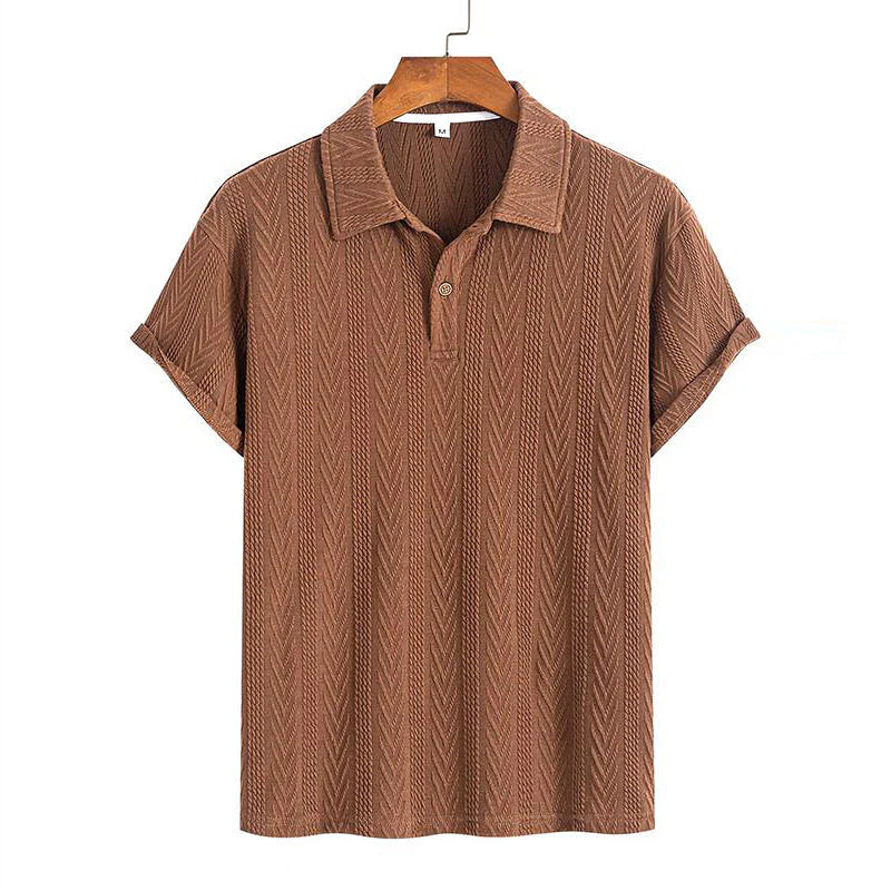 Jacquard Polo Comfort – Den perfekte poloen for menn