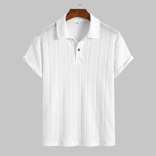 Jacquard Polo Comfort – Den perfekte poloen for menn