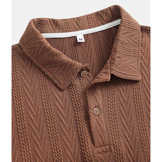 Jacquard Polo Comfort – Den perfekte poloen for menn