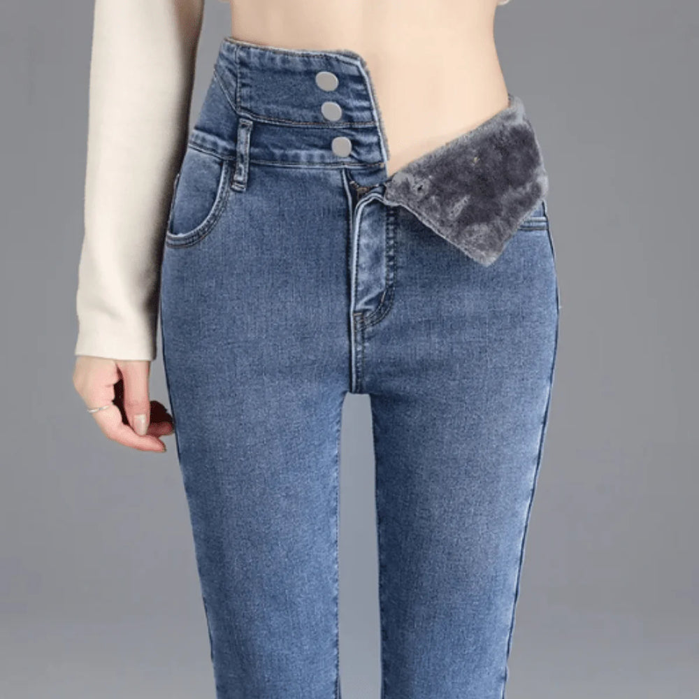 CozyJeans fleecejeans – varme og komfort hele vinteren