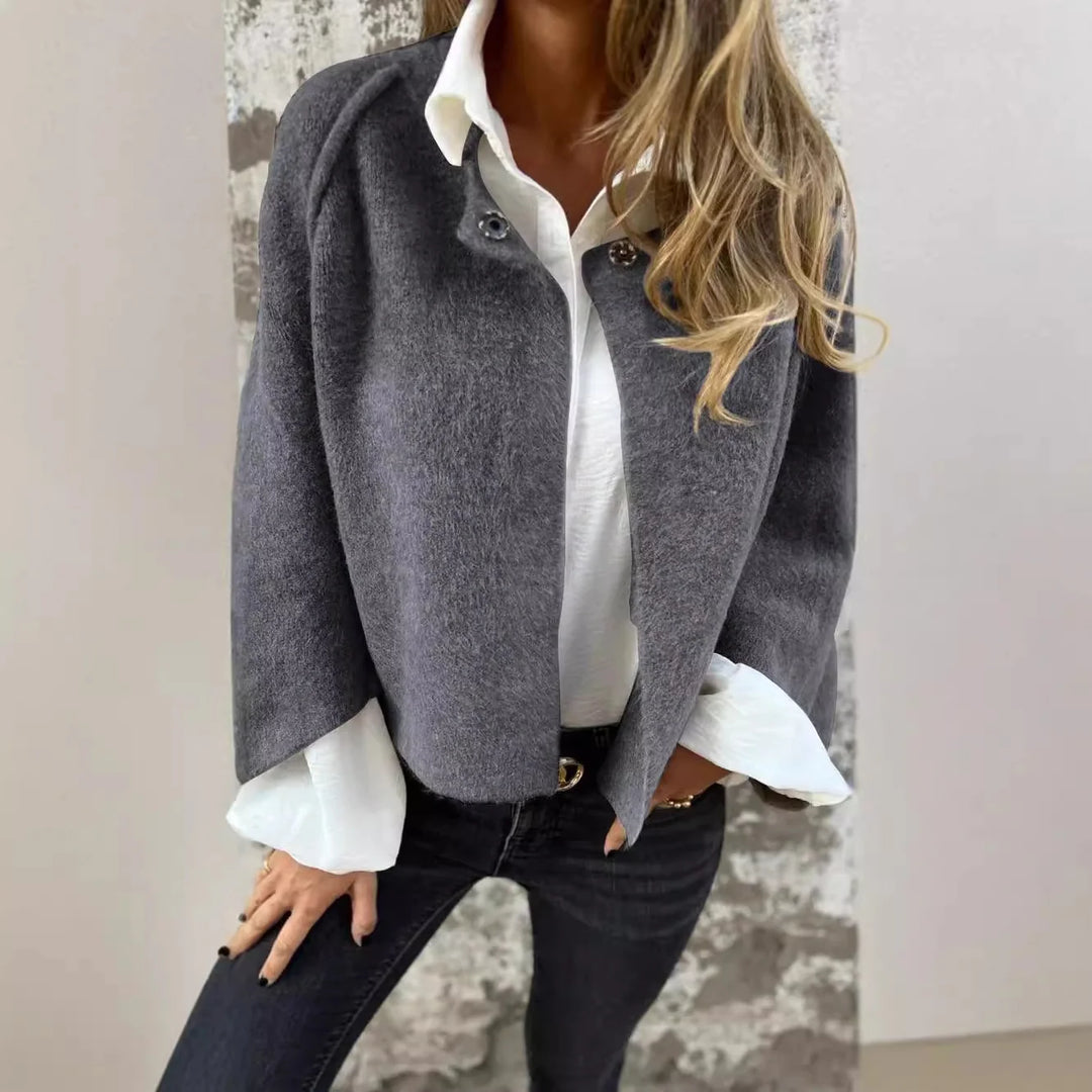 Elegant kort cardigan – høstens must-have i hver kvinnes garderobe!