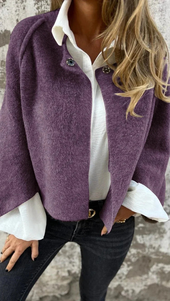 Elegant kort cardigan – høstens must-have i hver kvinnes garderobe!